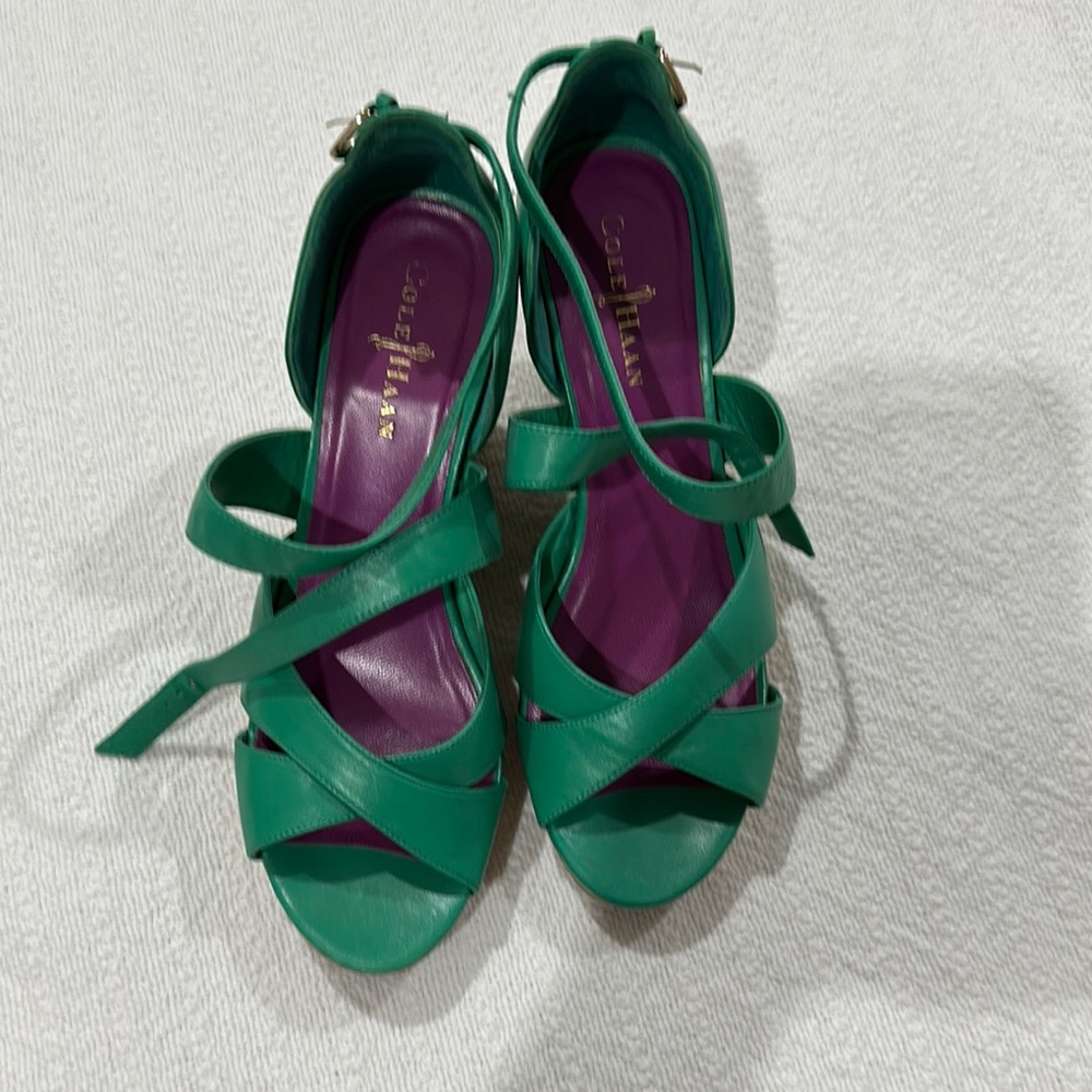 Cole Haan Women's Green Sandals